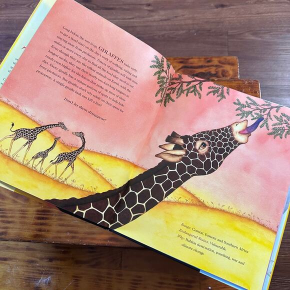 Don't Let Them Disappear 12 Endangered Species Across The Globe Hardcover Book - Picture 3 of 9